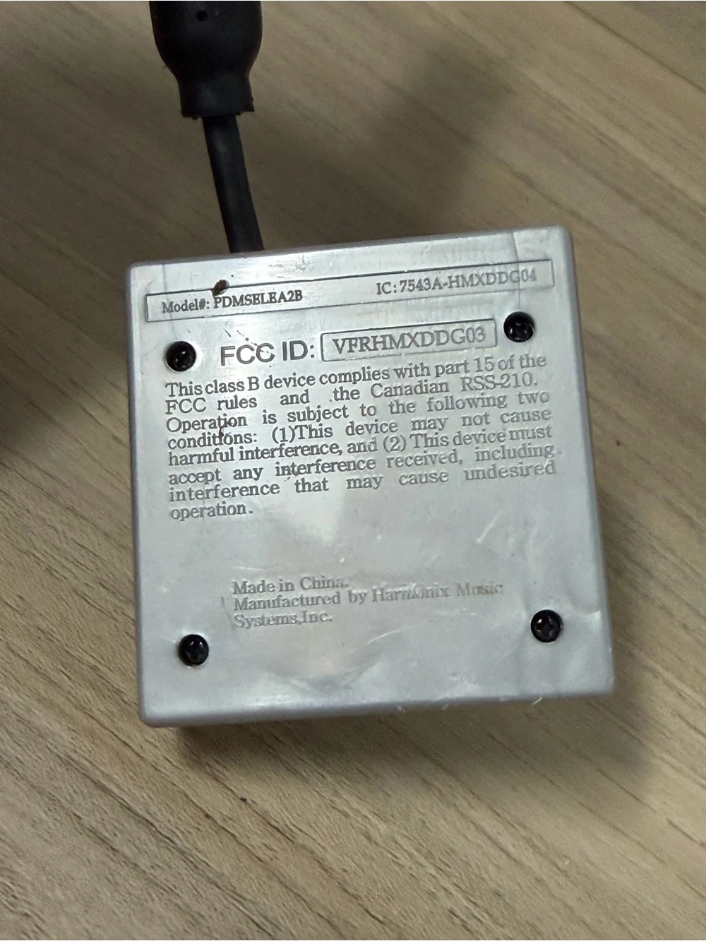 Sony PlayStation 3 PS3 Rock Band Drum Wireless Dongle Receiver VFRHMXDDG03 Works